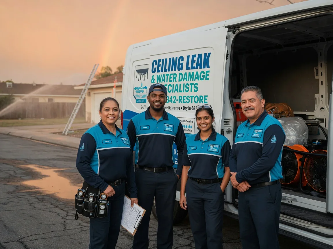 Ceiling Leak Cleanup company in East Smithfield, PA