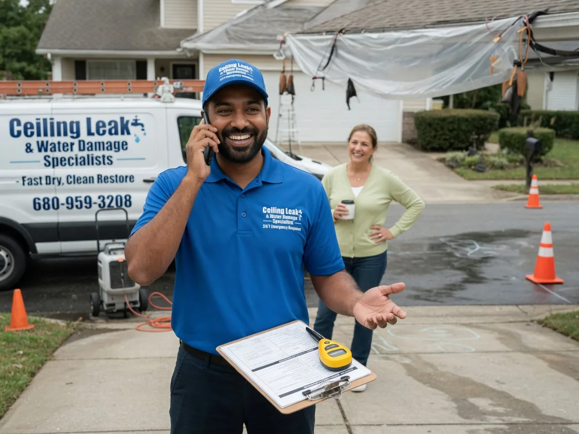 Ceiling Leak Cleanup East Smithfield, PA FAQs